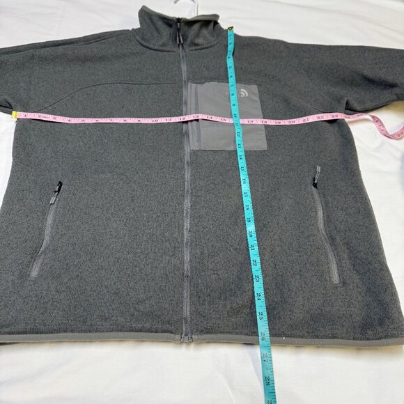 The North Face Front Range Fleece Jacket Men’s Large Smoked Pearl EUC - Picture 9 of 11